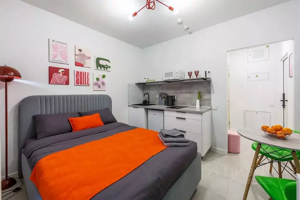 Студия Москва Амурская ул., 1к1 (17.0 м) - Фото 2