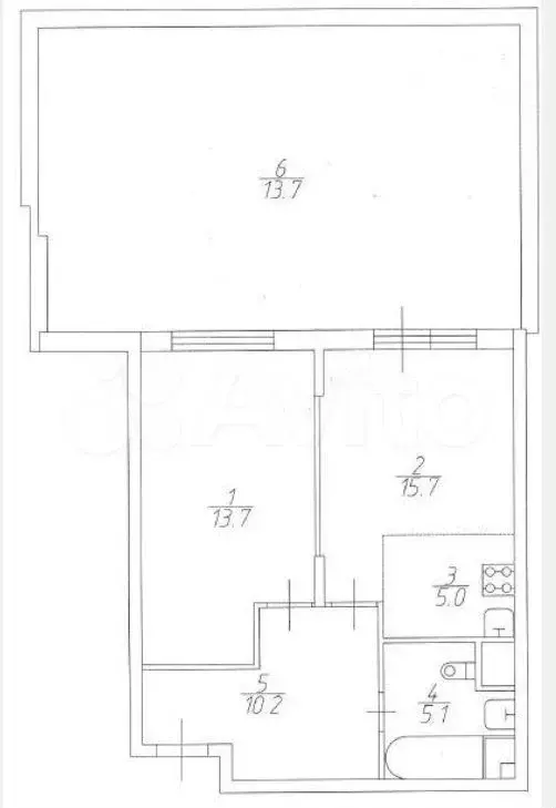 Аукцион: 2-к. квартира, 63,4 м, 2/17 эт. - Фото 0