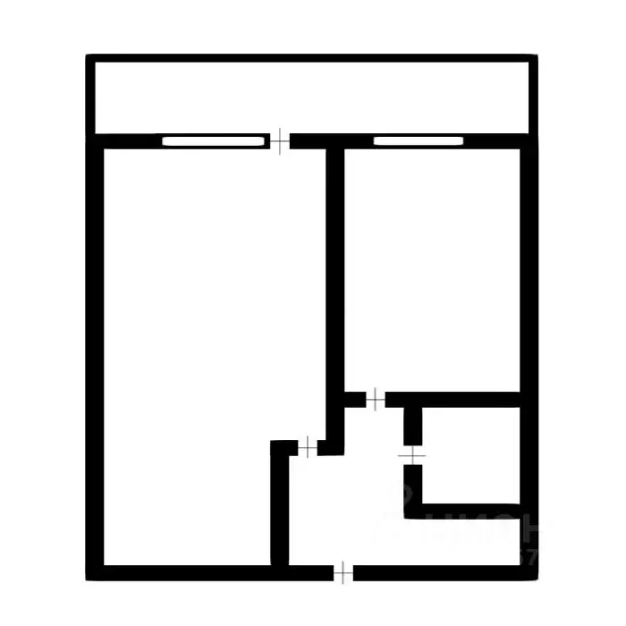 1-к кв. Татарстан, Казань Горки-3 мкр, ул. Дубравная, 23 (36.0 м) - Фото 1