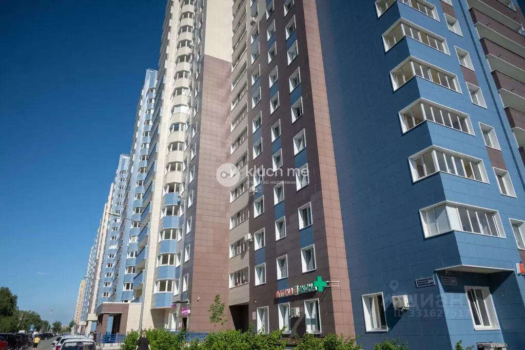 1-к кв. Татарстан, Казань ул. Виктора Сажинова, 6/9 (41.2 м) - Фото 1