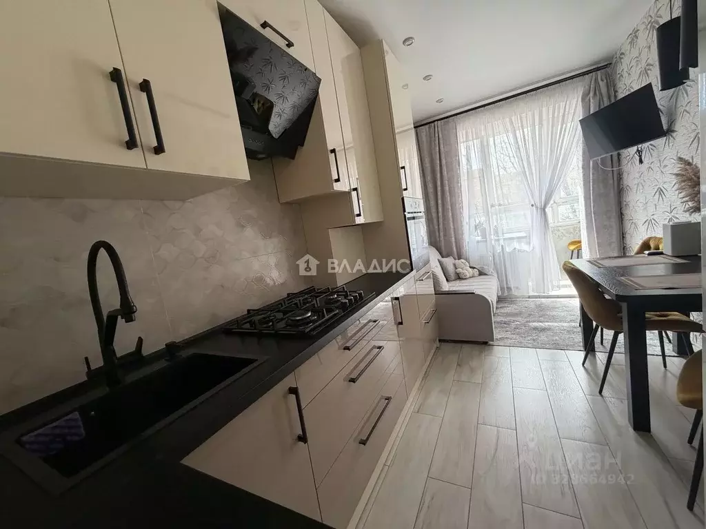 1-к кв. Калининградская область, Калининград ул. Старшины Дадаева, 68 ... - Фото 2