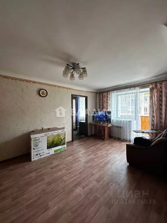 3-к кв. Бурятия, Улан-Удэ Октябрьская ул., 22 (42.0 м) - Фото 0