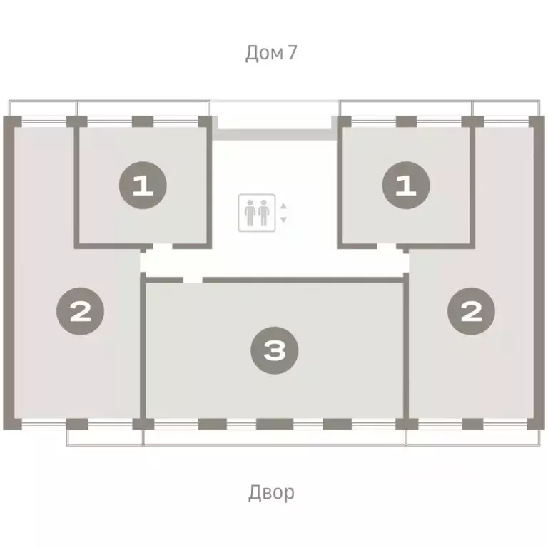 1-к кв. Тюменская область, Тюмень Причальная ул., 7 (42.17 м) - Фото 2