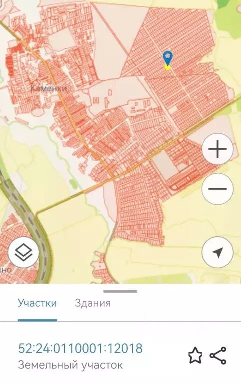 Участок в Нижегородская область, Богородский муниципальный округ, с. ... - Фото 1