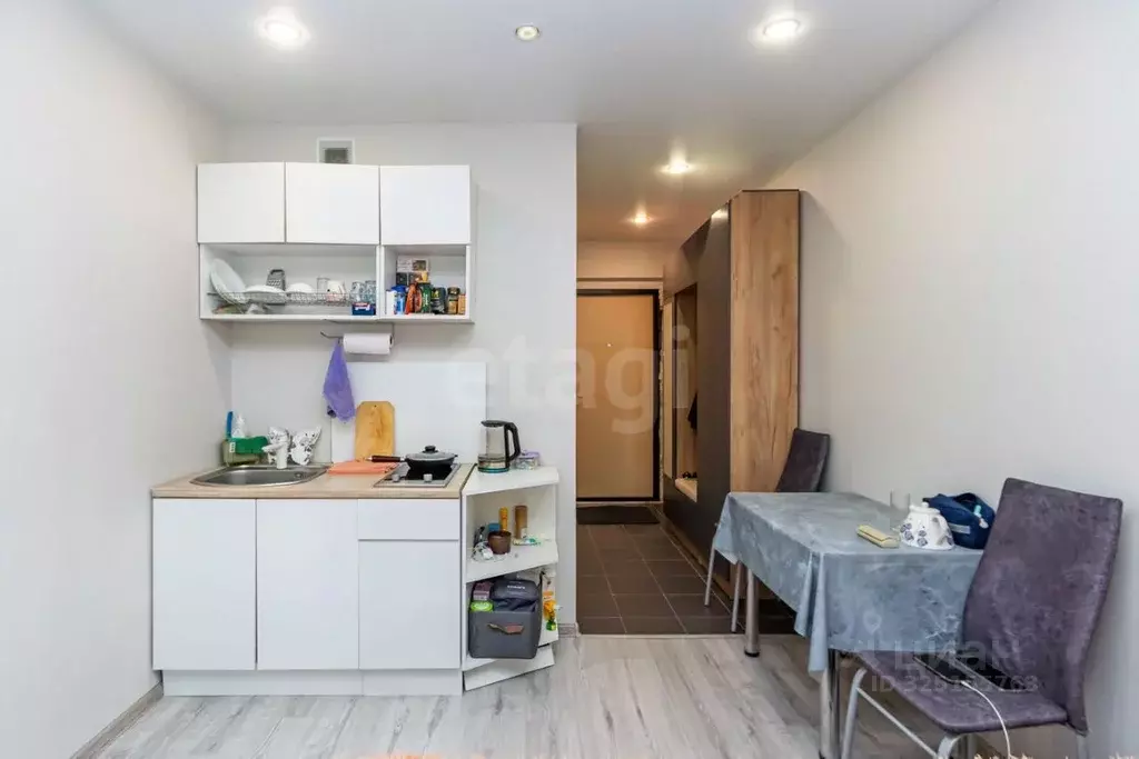 Студия Тюменская область, Тюмень ул. Новоселов, 117 (15.8 м) - Фото 2