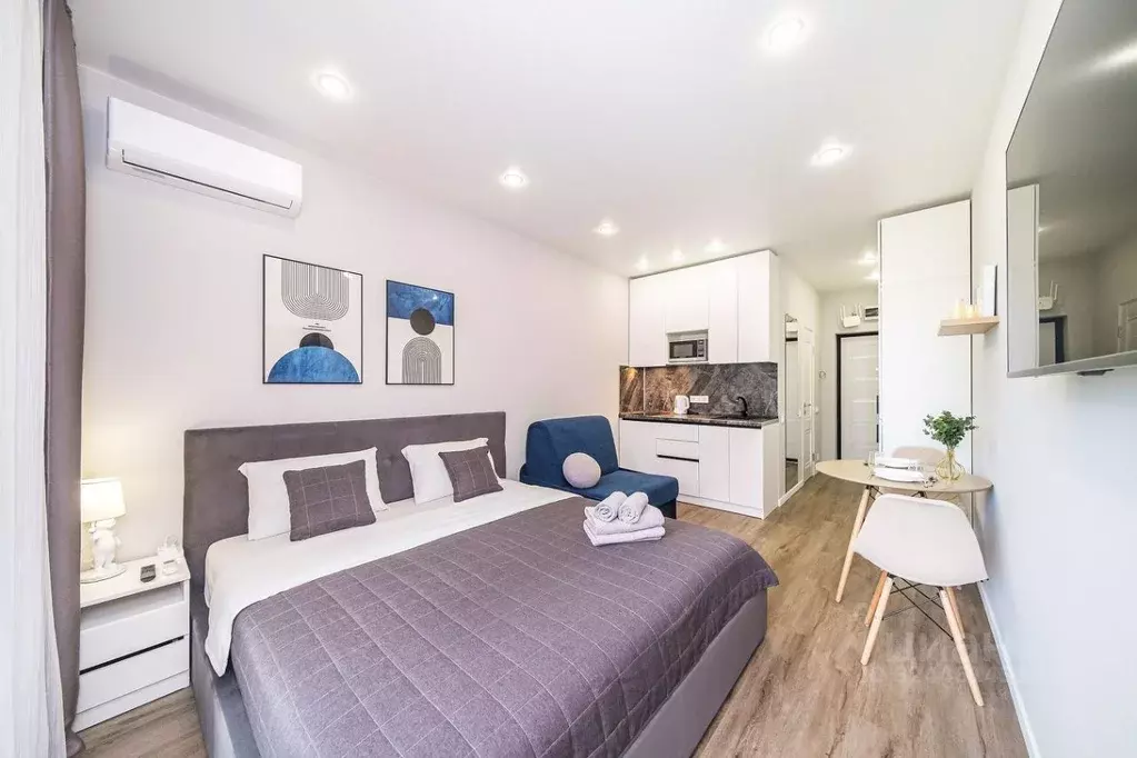 Студия Краснодарский край, Сочи Бытха мкр, ул. Ясногорская, 16/2к3 ... - Фото 2