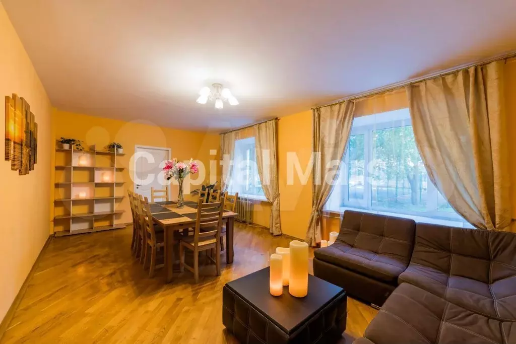 4-к. квартира, 120 м, 1/9 эт. - Фото 1