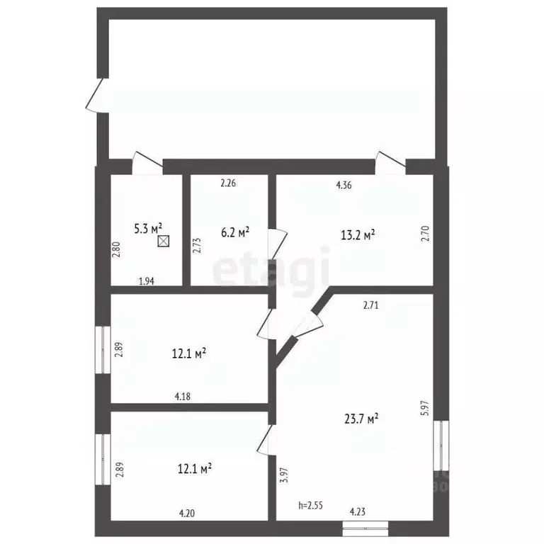 Дом в Кемеровская область, Кемерово ул. 3-я Ряжская (150 м) - Фото 2