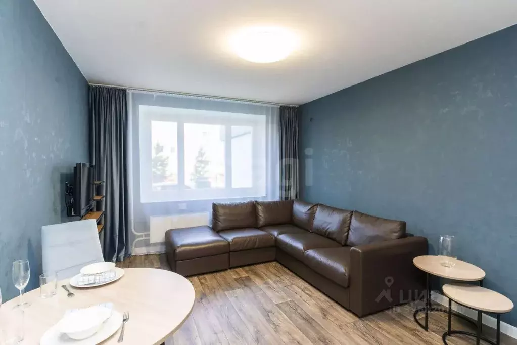 1-к кв. Тюменская область, Тюмень ул. Константина Посьета, 11к1 (43.0 ... - Фото 1