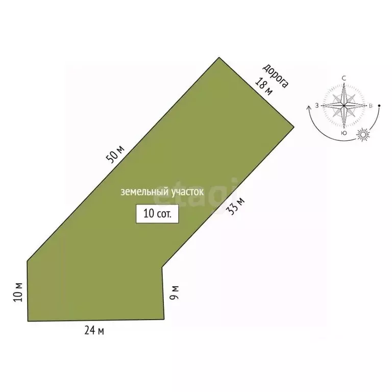 Участок в Татарстан, Набережные Челны ул. Татарстан (10.0 сот.) - Фото 2