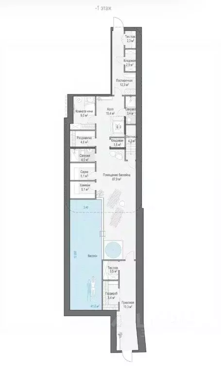 Таунхаус в Москва Большой Толмачевский пер., 3 (481 м) - Фото 2