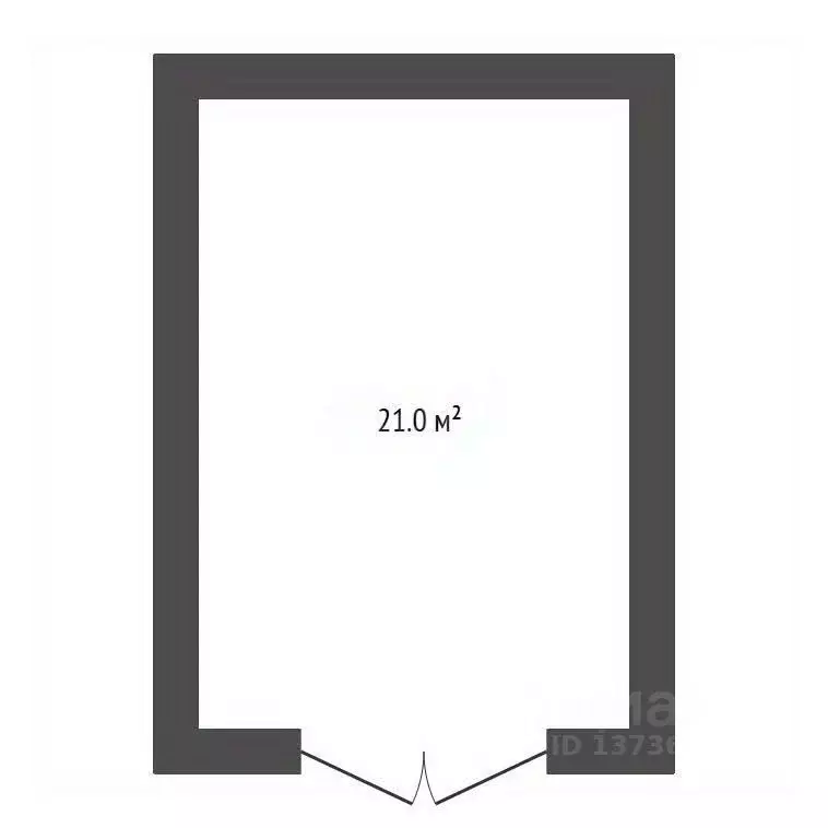 Гараж в Амурская область, Благовещенск Станционная ул., 45 (21 м) - Фото 1