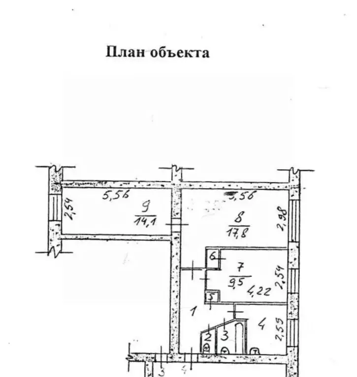 3-к кв. Свердловская область, Серов ул. Луначарского, 117 (57.7 м) - Фото 2