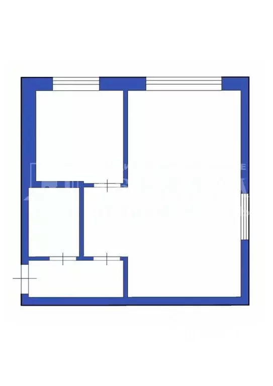 1-к кв. Кемеровская область, Кемерово ул. Демьяна Бедного, 3 (29.8 м) - Фото 1