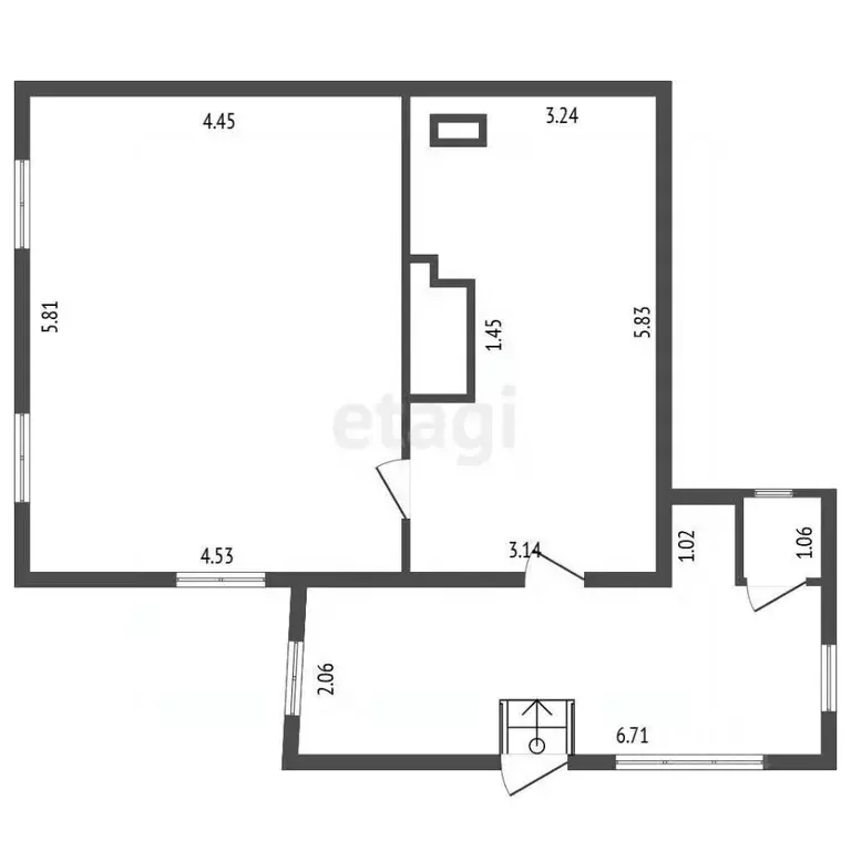 Дом в Вологодская область, Великоустюгский муниципальный округ, пос. ... - Фото 2