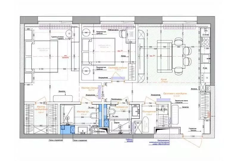 2-к кв. Москва ул. Нижние Мневники, 9 (78.0 м) - Фото 2