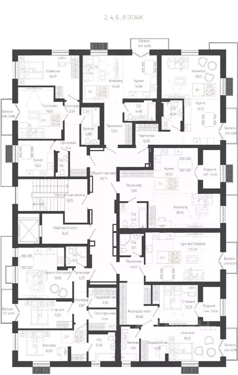 1-к кв. Алтай, Майминский район, с. Майма ул. Энергетиков (48.22 м) - Фото 2