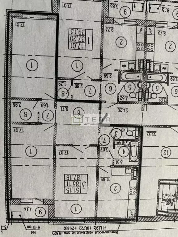 3-к кв. Башкортостан, Уфа ул. Маяковского, 11 (87.0 м) - Фото 2