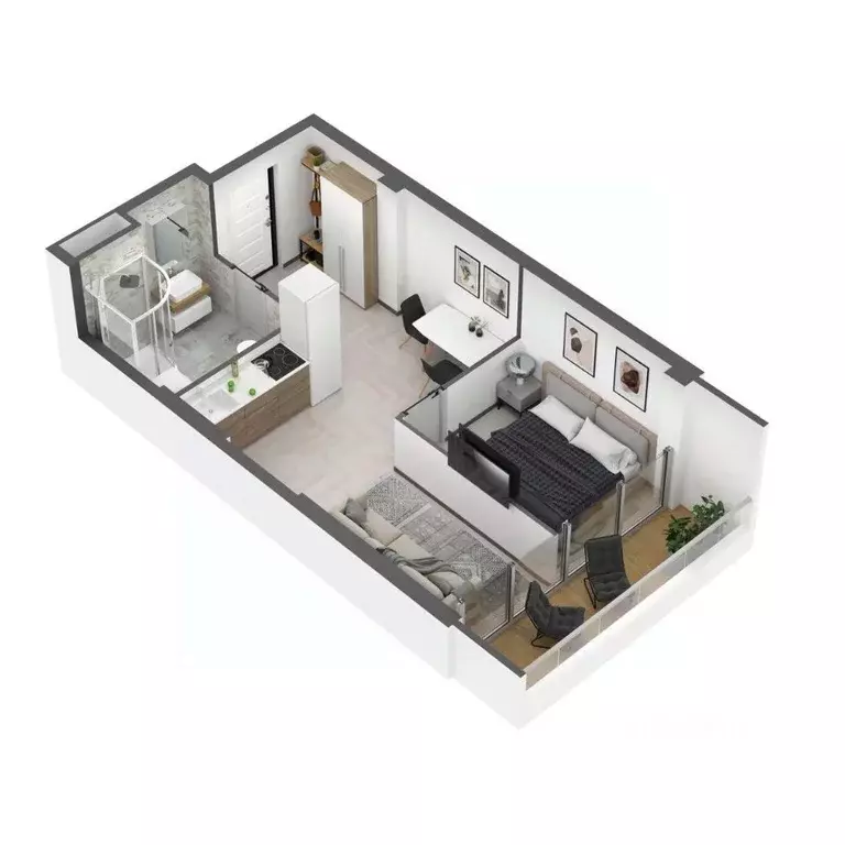 1-к кв. Крым, Ялта муниципальный округ, Кацивели пгт Крымский квартал ... - Фото 1