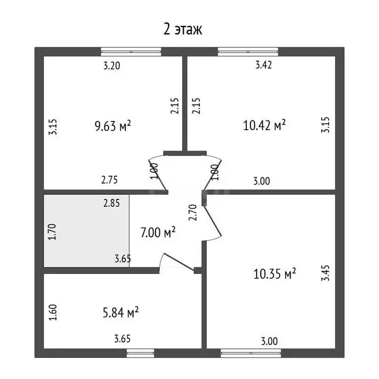 Дом в село Диево-Городище, Лесная улица (108 м) - Фото 2