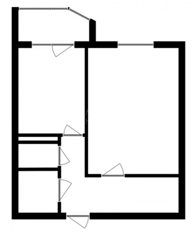 1-к кв. Тюменская область, Тюмень ул. Алексея Леонова, 36 (35.7 м) - Фото 1