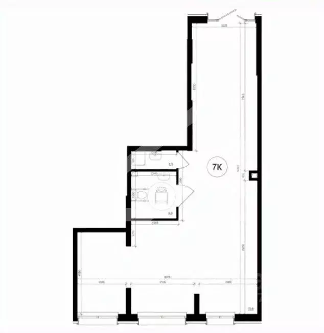 Помещение свободного назначения в Москва Филатов Луг жилой комплекс, ... - Фото 2