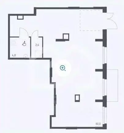 Торговая площадь в Москва ул. Золотошвейная, 2 (87 м) - Фото 2