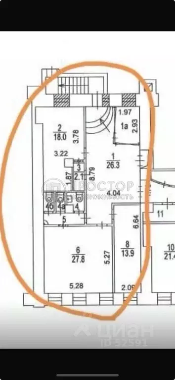 Офис в Москва Цветной бул., 25С6 (100 м) - Фото 1