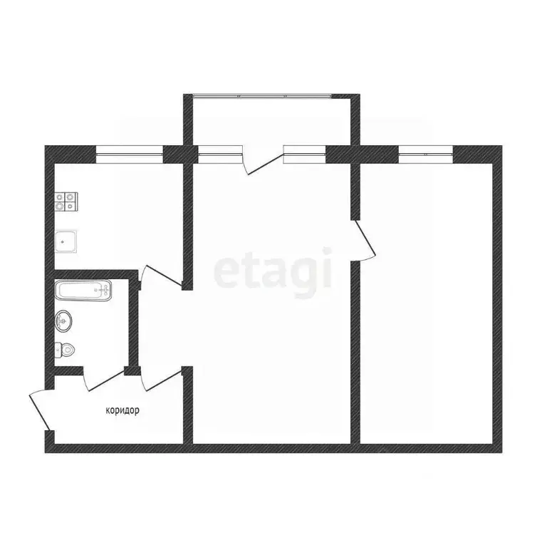 Офис в Белгородская область, Белгород ул. Попова, 58 (142 м) - Фото 2