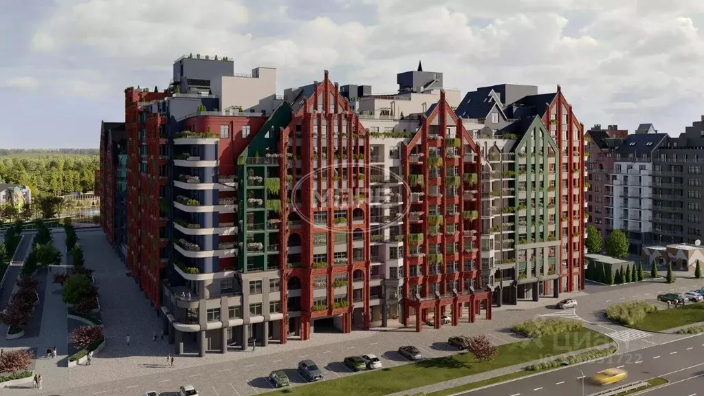 3-к кв. Калининградская область, Калининград ул. Молодой Гвардии, 34 ... - Фото 1