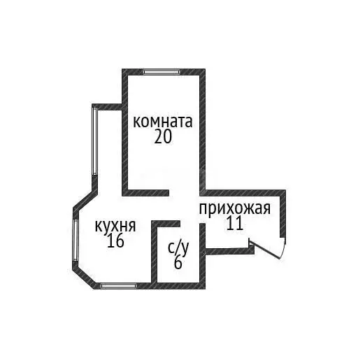 1-комнатная квартира: Краснодар, Черкасская улица, 63 (54.7 м) - Фото 1