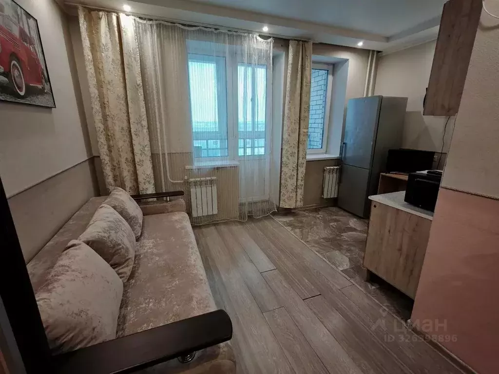 Студия Тверская область, Тверь ул. Левитана, 58к1 (25.0 м) - Фото 2