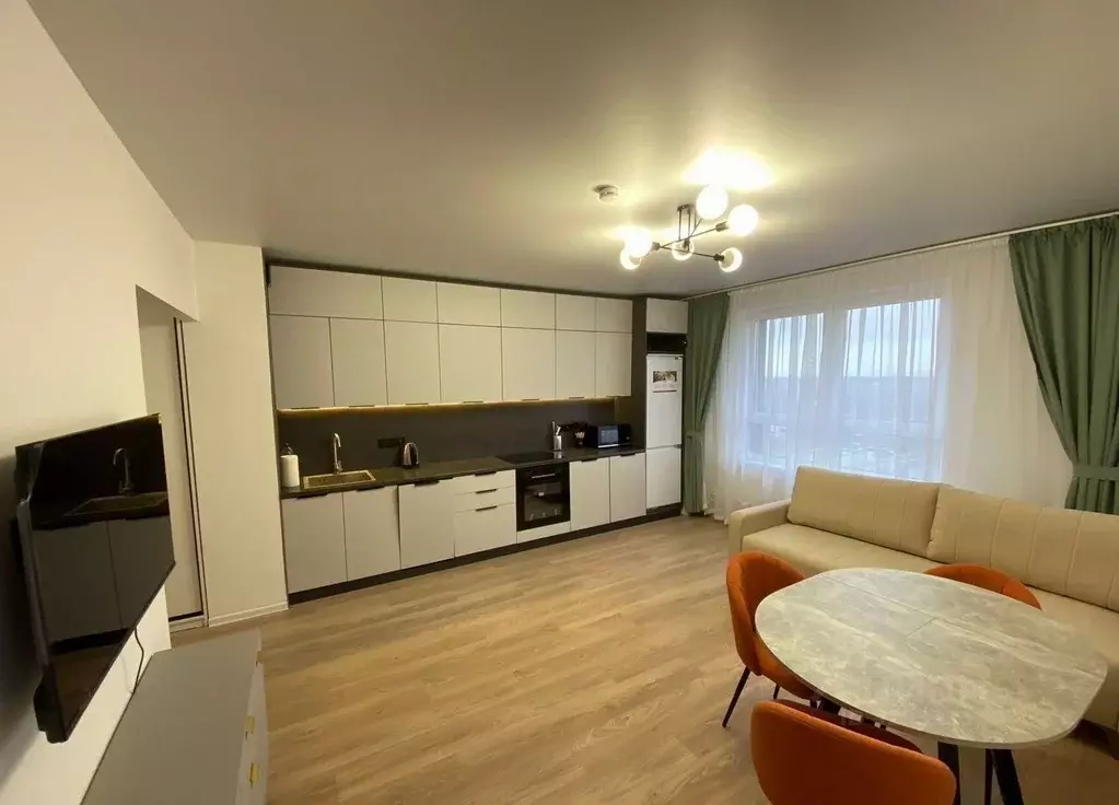 2-к кв. Калужская область, Обнинск ул. Курчатова, 25/5 (52.0 м) - Фото 1
