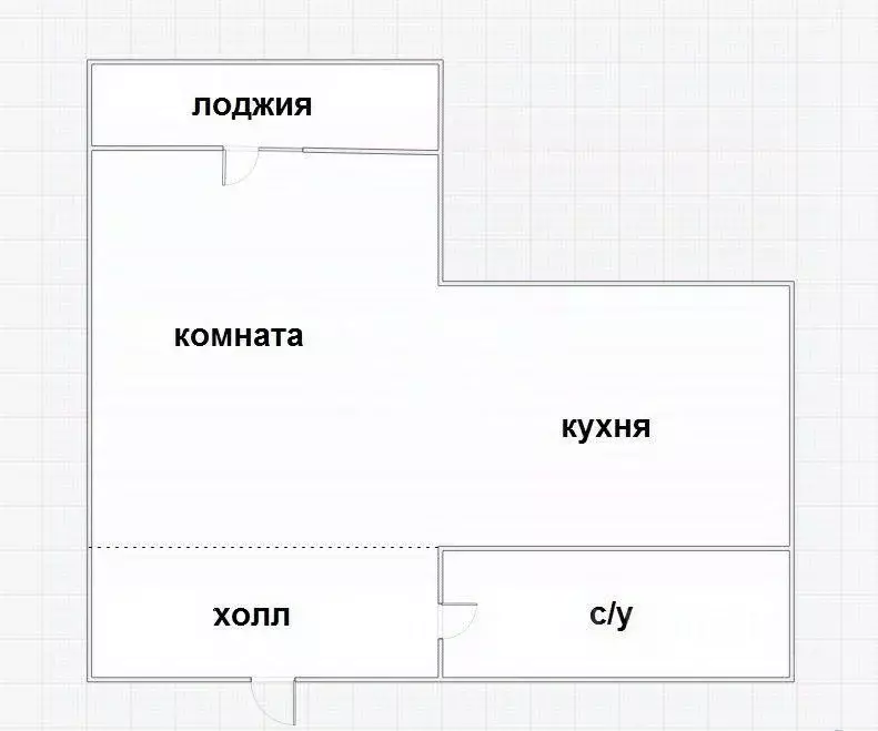 1-к кв. Московская область, Люберцы городской округ, Октябрьский пгт ... - Фото 1