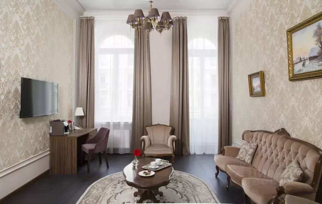 Комната Санкт-Петербург ул. Чайковского, 55 (45.0 м) - Фото 0