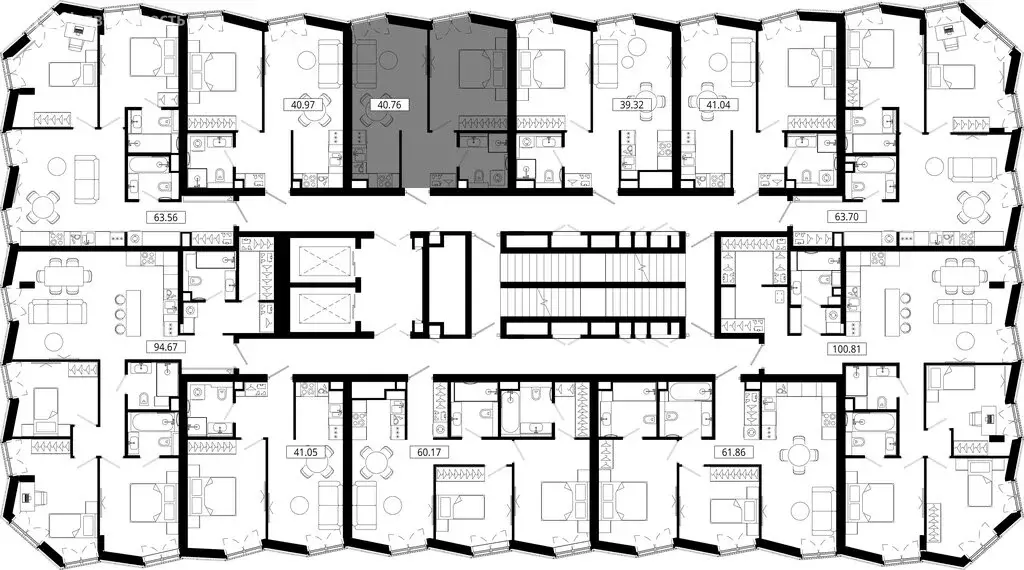 1-комнатная квартира: Москва, 4-я улица Марьиной Рощи, 12к2 (41.81 м) - Фото 1