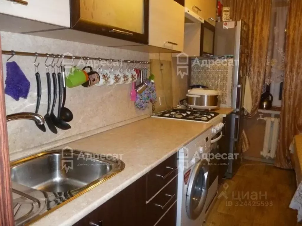 2-к кв. Волгоградская область, Волжский Пионерская ул., 8А (44.0 м) - Фото 1