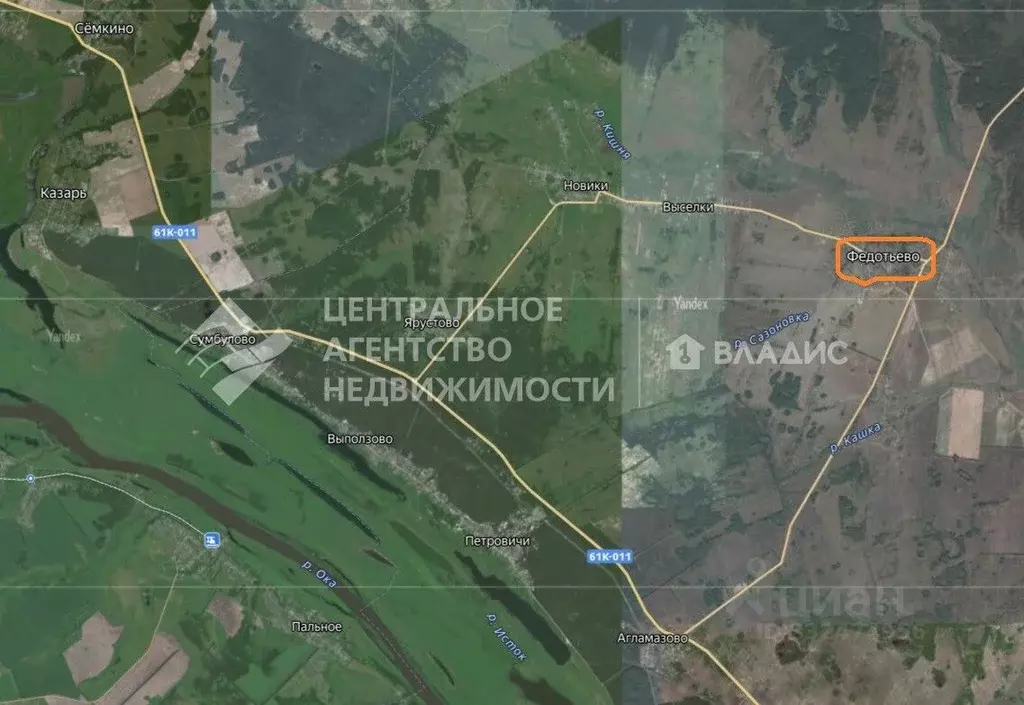 Участок в Рязанская область, Спасский муниципальный округ, с. ... - Фото 2