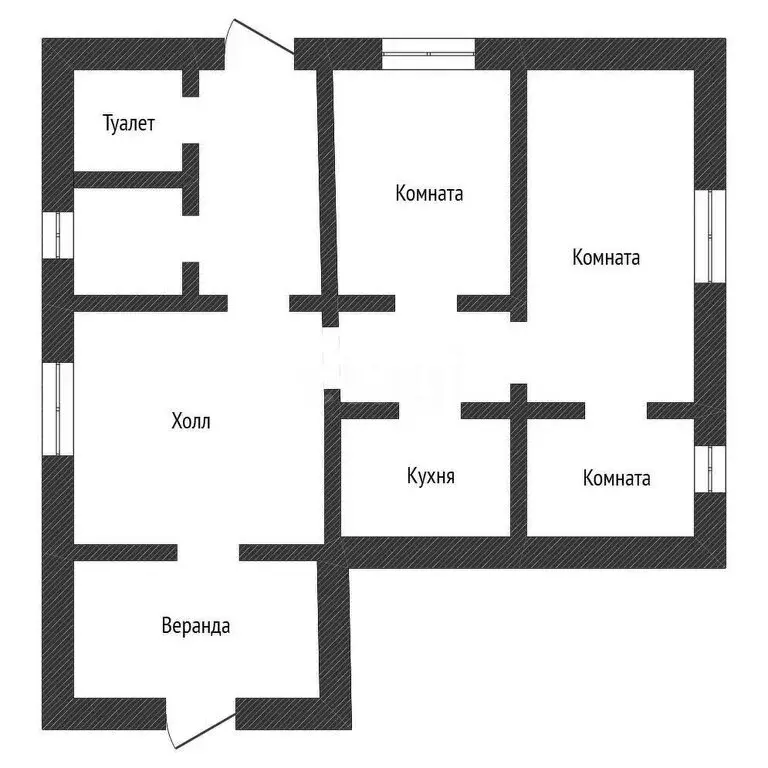 Дом в деревня Погорелка, Горная улица (86.5 м) - Фото 0