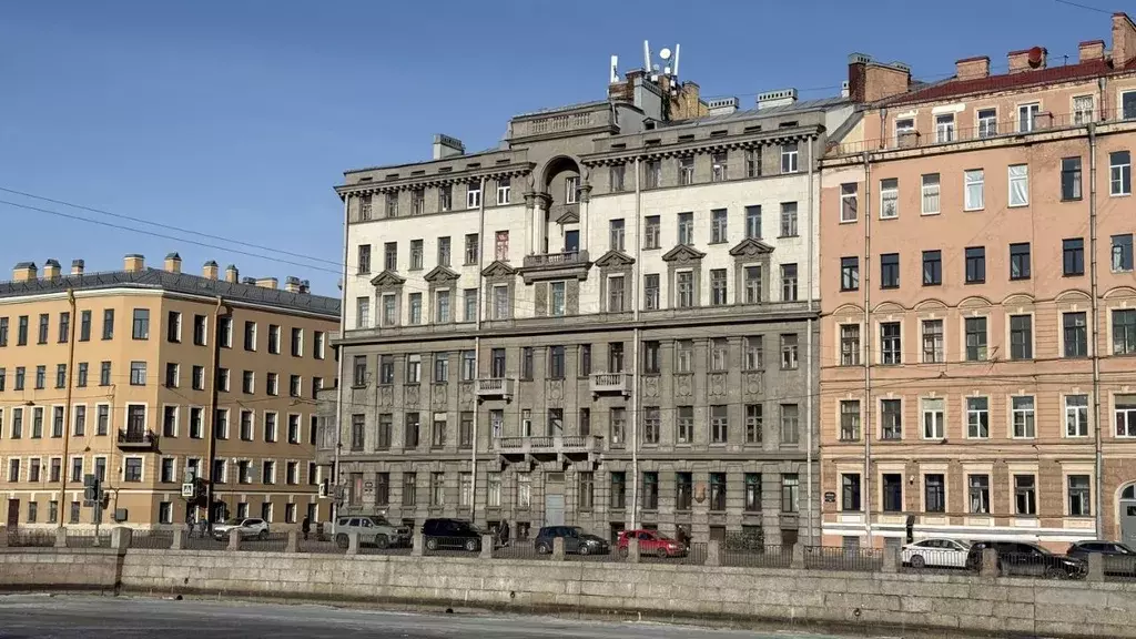 3-к кв. Санкт-Петербург наб. Реки Фонтанки, 131 (75.0 м) - Фото 1