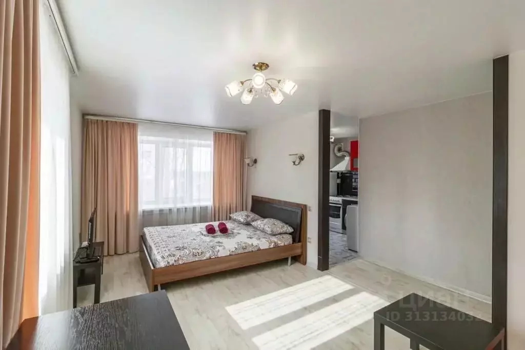 1-к кв. Омская область, Омск Спортивный проезд, 8 (31.0 м) - Фото 1