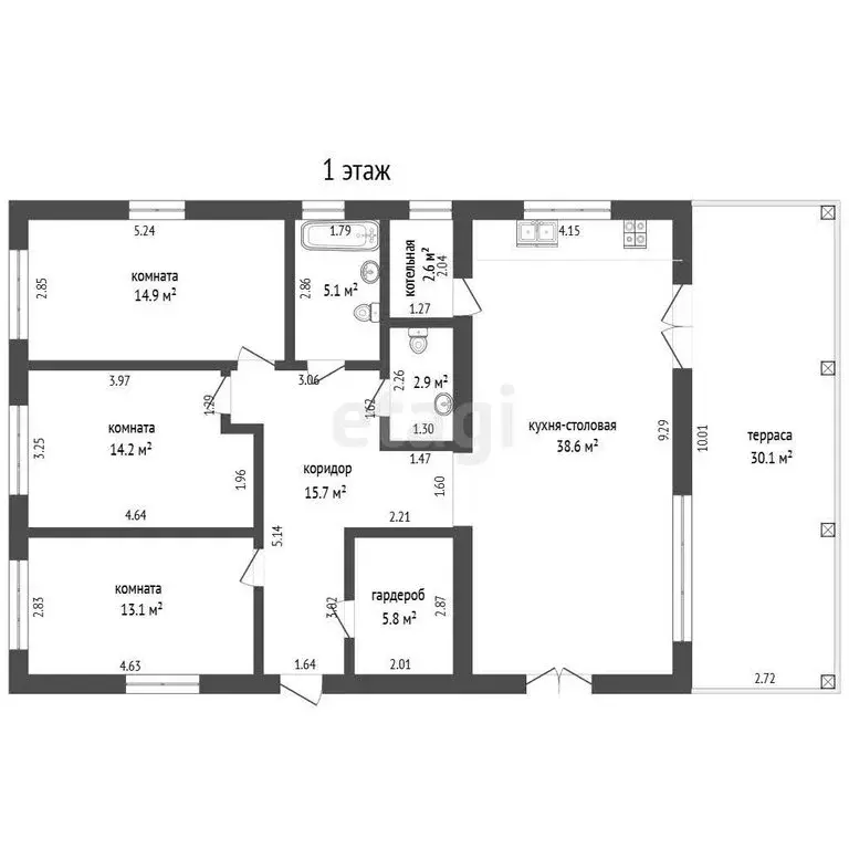 Дом в Старый Крым, улица Суворова, 159 (181.1 м) - Фото 2
