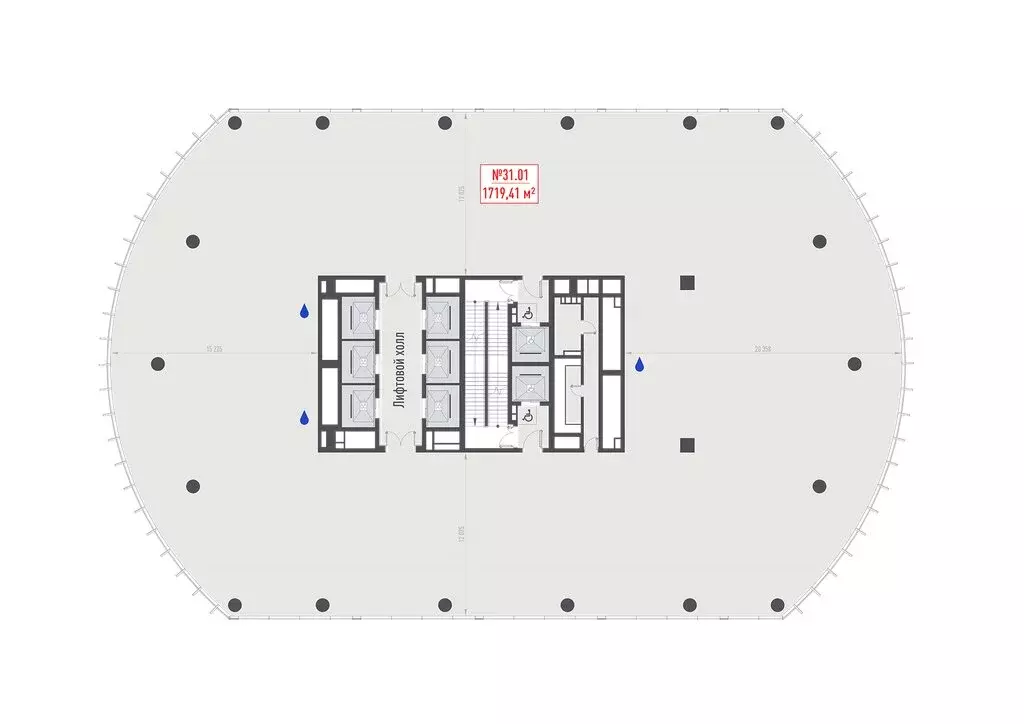 Офис (1719.41 м) - Фото 1