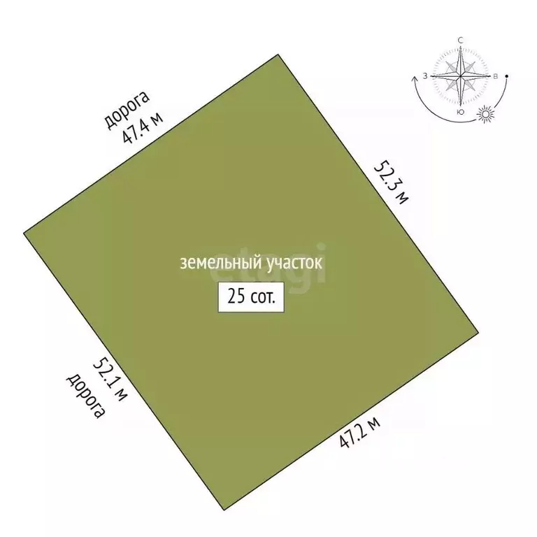 Участок в Мордовия, Кочкуровский район, д. Красная Зорька Центральная ... - Фото 2