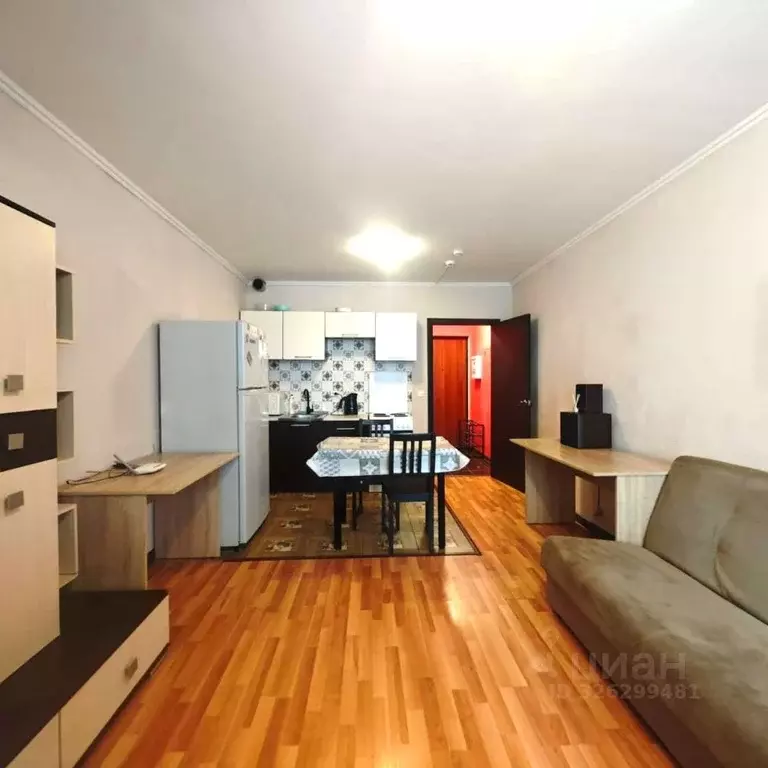 Студия Санкт-Петербург пос. Парголово, Заречная ул., 11к4 (25.0 м) - Фото 1