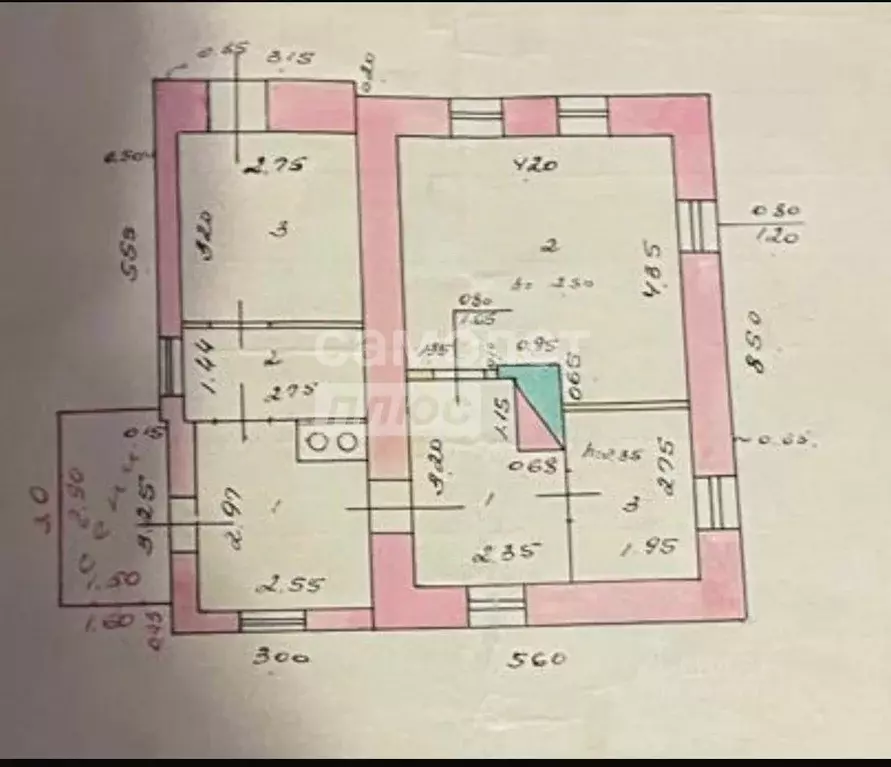 Дом в Липецкая область, Липецк ул. Имени Патриса Лумумбы, 8 (38 м) - Фото 2