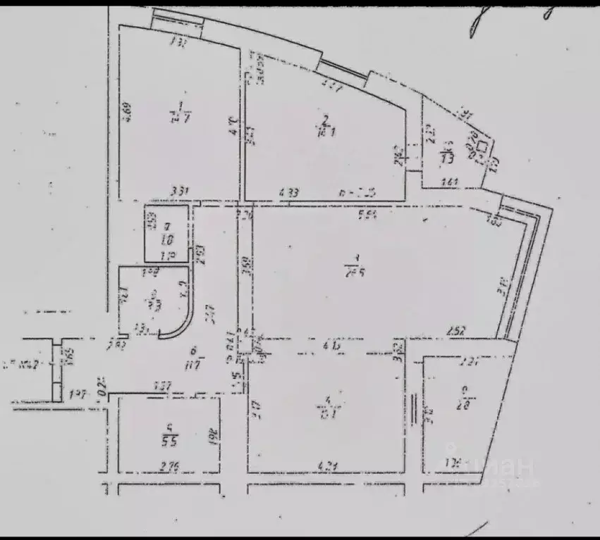 3-к кв. Татарстан, Казань ул. Оренбургский Тракт, 24А (92.7 м) - Фото 1