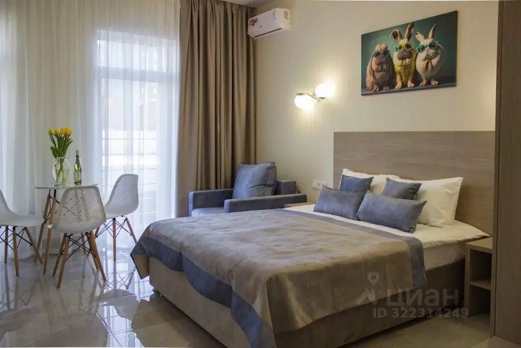 1-к кв. Краснодарский край, Анапа Пионерский просп., 272А (23.0 м) - Фото 0