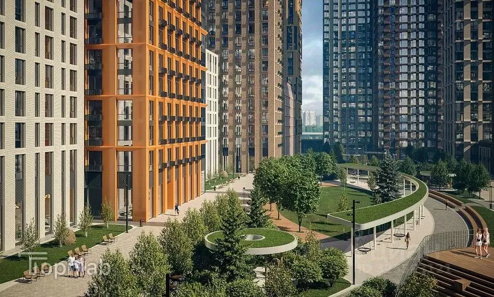 Студия Москва Волгоградский просп., 32К2 (23.0 м) - Фото 1