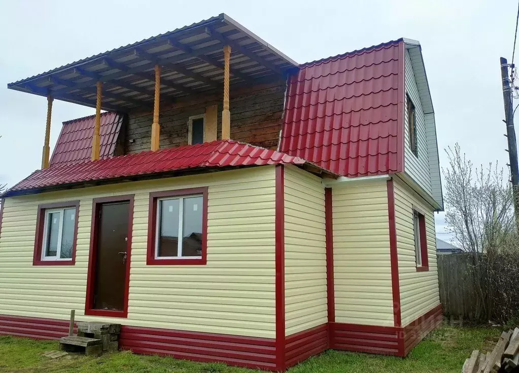 Дом в Тюменская область, Тюмень Луч СНТ, ул. Садовая, 18 (100 м) - Фото 1
